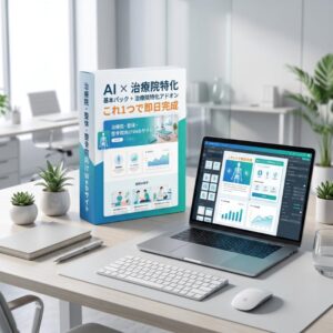 売れるAIサイト生成【治療院セット】基本＋治療院特化アドオン